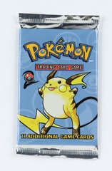 Pokemon Base Set #2 Booster Pack - Raichu Art